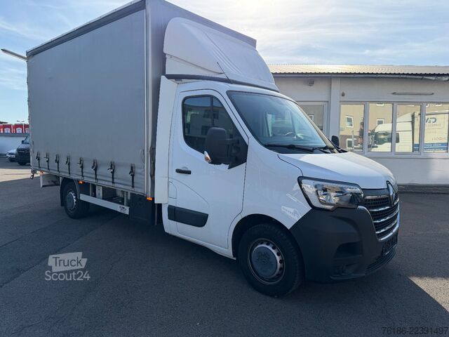 Βαν με κουρτίνα πλευράς RENAULT Master 3Sitze  Kamera AHK Navi 16.000 KM