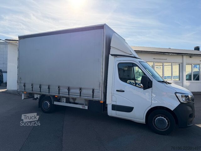 Βαν με κουρτίνα πλευράς RENAULT Master 3Sitze  Kamera AHK Navi 16.000 KM