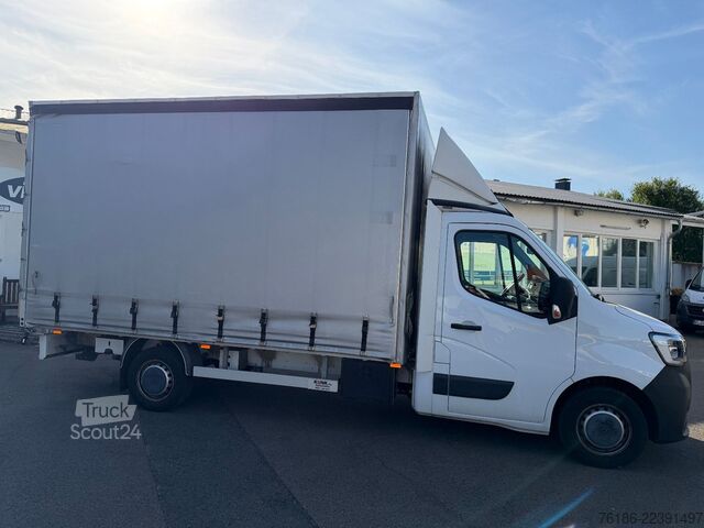 Βαν με κουρτίνα πλευράς RENAULT Master 3Sitze  Kamera AHK Navi 16.000 KM