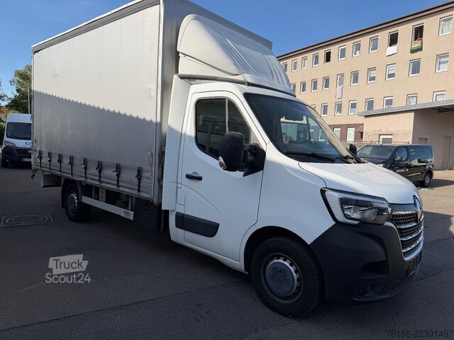 Βαν με κουρτίνα πλευράς RENAULT Master 3Sitze  Kamera AHK Navi 16.000 KM