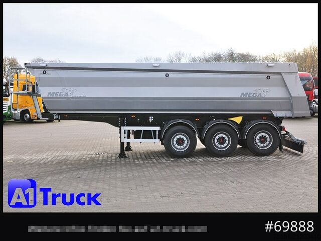 Tipper semitrailer BENALU Mega  28m³ Lift Stahl  SAF Hardox