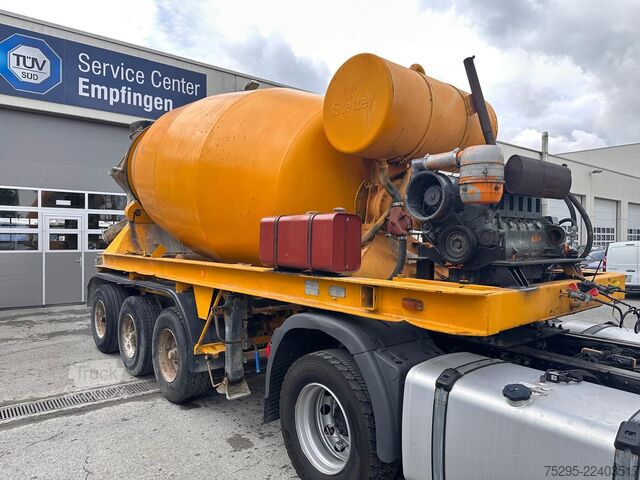 Vehicul comercial  Prestel 3 Achs Fahr Betonmischer 10m³ - defekt!