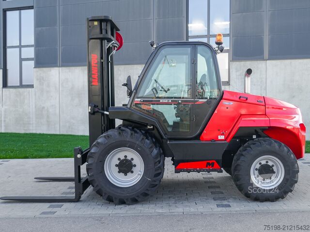 All-terrain forklift Manitou M 50-4