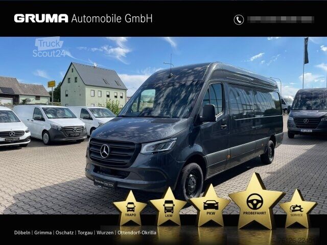 Ploščati dostavnik Mercedes-Benz Sprinter 319 CDI PRO L3H2 +9G+STHZ+LED+AHK 3,5tBC