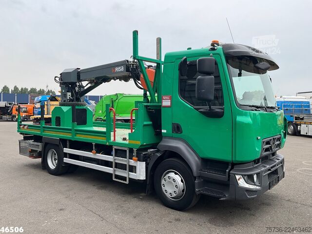 آلة حفر الأرض Renault D 260 Euro 6 Risa G2T Drilling installation Jus...