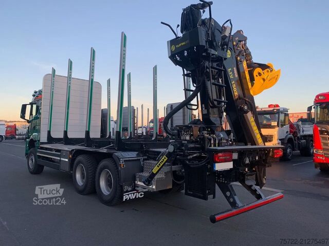 Transportator de lemn MAN TGS 33.510 6x4 BL Kurzholz SONDERAKTION EPSILON...