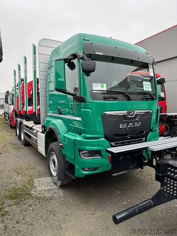 Transportator de lemn MAN TGS 33.510 6x4 BL Kurzholz SONDERAKTION EPSILON...