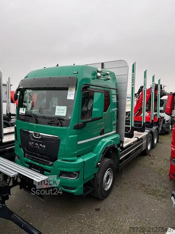 Transportator de lemn MAN TGS 33.510 6x4 BL Kurzholz SONDERAKTION EPSILON...