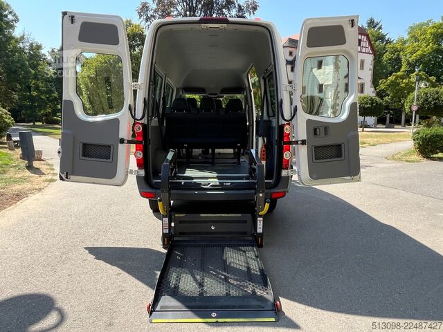 Minibus VW CRAFTER 9 SITZER KLIMA HECKANTRIEB HECKLIFT