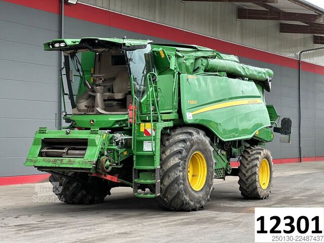 Kombains John Deere WT56/T560HM Mähdrescher *verunfallt*