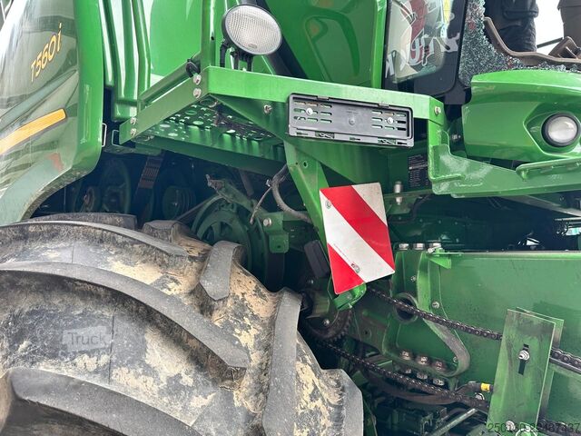 Kombains John Deere WT56/T560HM Mähdrescher *verunfallt*