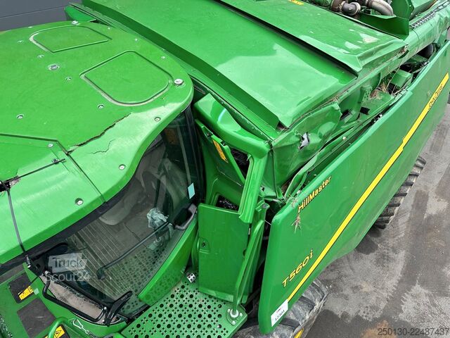 Kombains John Deere WT56/T560HM Mähdrescher *verunfallt*