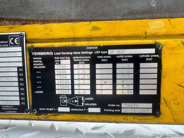 Swap body truck Terberg BC 182/Wiesel-KAMAG/Umsetzfahrzeug
