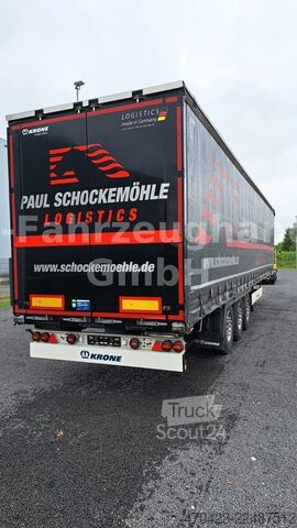 Semirremolque abierto con toldo KRONE SDP 27 eLB50-CS*LiftA*Edscha