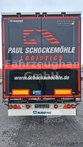 Semirremolque abierto con toldo KRONE SDP 27 eLB50-CS*LiftA*Edscha