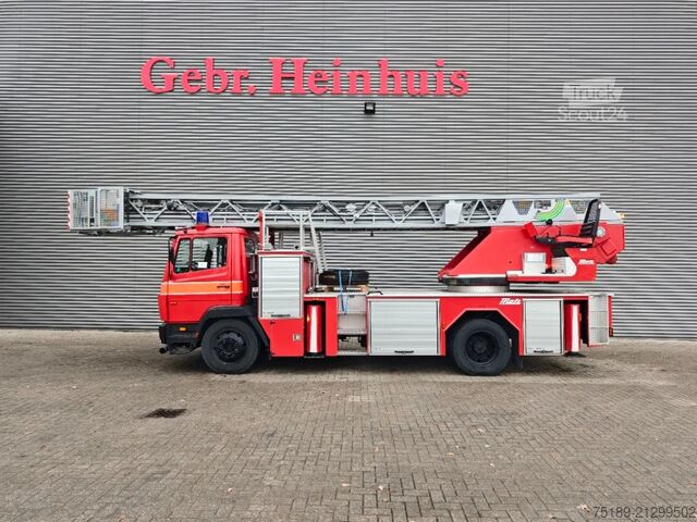 Brandweerwagen Mercedes-Benz 1524 4x2 Metz DLK 23-12 Drehleiter