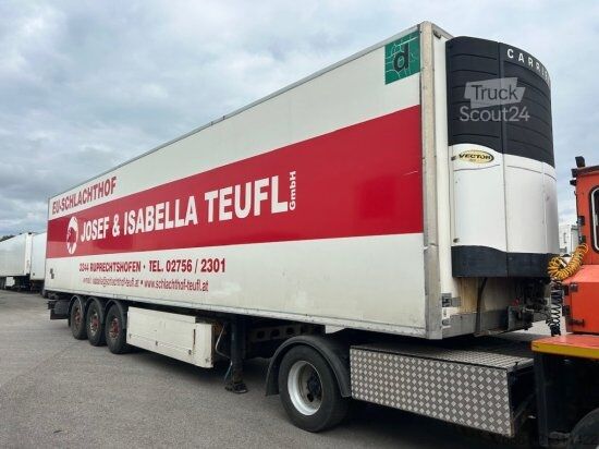 Semirremolque de plataforma baja MENCI FLEISCHKüHLER ROHRBAHNEN, LIFTACHSE, BPW, LIGHT WEIGHT