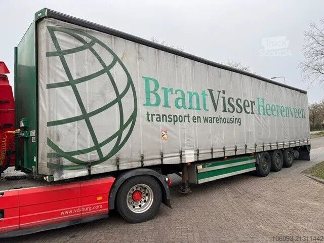 Prelate glisante Vogelzang 3-ass schuifzeilen oplegger