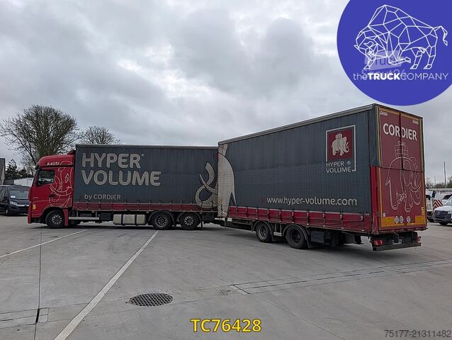 Bâche coulissante Mercedes-Benz Actros 2548