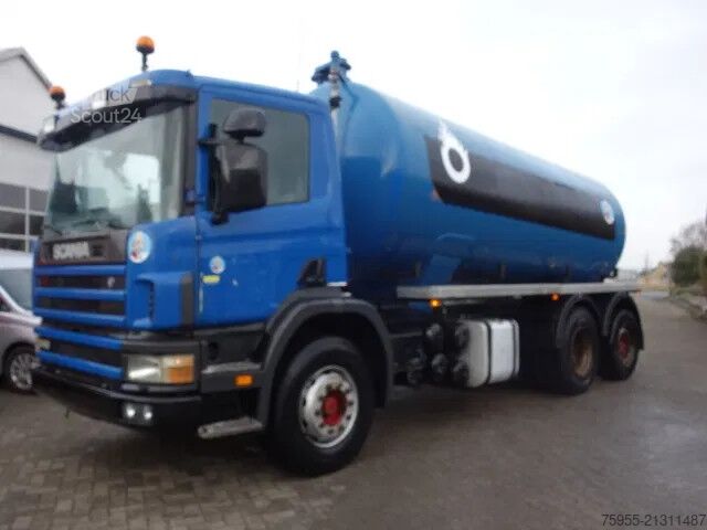 Véhicule aspirant Scania P114-340 16000 LITER VACUUM TOILET TRUCK,MANUAL...
