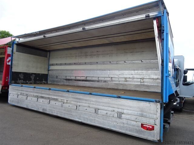 Drikkevaretrailer ACKERMANN-FRUEHAUF 7,7 m Schwenkwand*2 to LBW*19 Pal.*BPW*zertif.