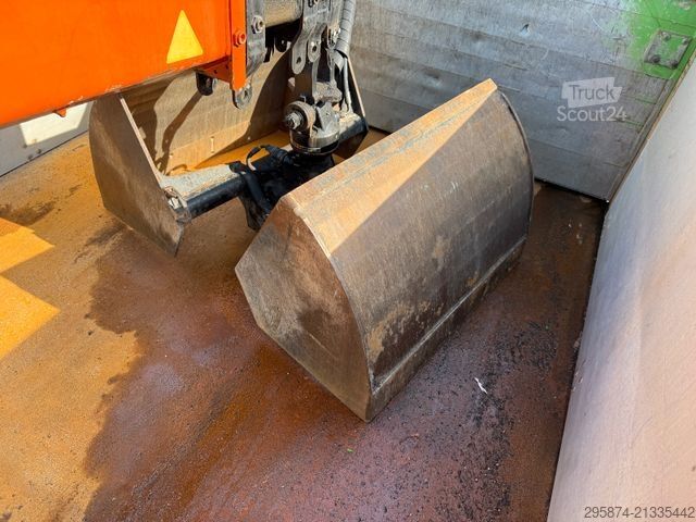 Üç taraflı damperli kamyon SCANIA G450 Kipper KRan Atlas 206.3E AHK Bordmatic FUNK