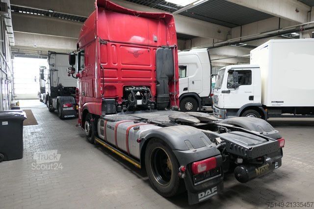 Volume tractor unit DAF XF 480 FT 4x2, LowLiner, SSC, Retarder, 2x Tank