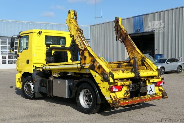 Absetzkipper LKW MAN 15.250 TGM 4x2, Palfinger PS T14, Funk, Klima