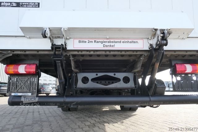 Transporter mit Pritsche & Plane MERCEDES-BENZ 816 L Atego 4x2, 7.220mm lang, LBW, Klima