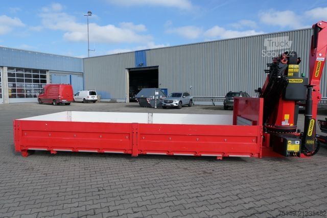 Ruloninė konteinerinė savivartis Palfinger PK 23002-SH E, Seilwinde, Funk, TOP