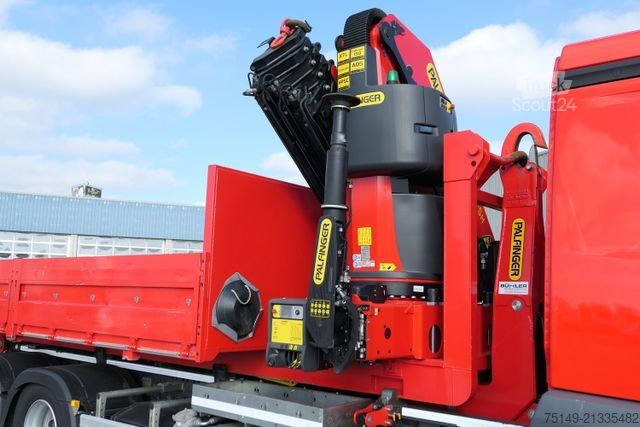 Ruloninė konteinerinė savivartis Palfinger PK 23002-SH E, Seilwinde, Funk, TOP