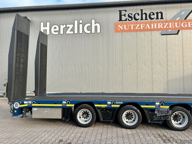 Semirimorchio ribassato GOLDHOFER STN-L 3 "Stepstar "MEGA" | Seilwinde*1.Hand*TOP!