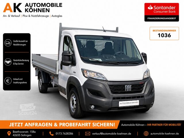 Nutzfahrzeug Fiat Ducato L5 Maxi  160   KLIMA   AHK   1 HAND   PRITSCHE