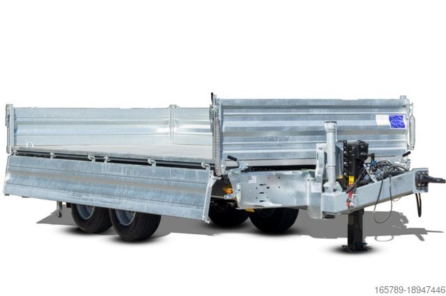 Trijų pusių savivartis priekaba WOERMANN Gala 140.51/242 Exclusive