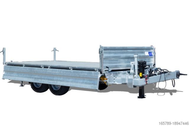 Trijų pusių savivartis priekaba WOERMANN Gala 140.51/242 Exclusive