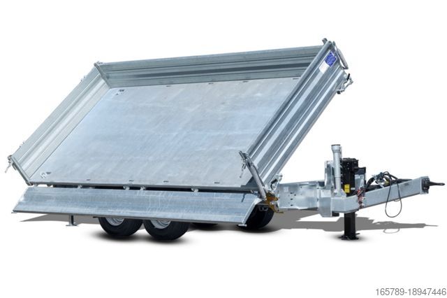 Trijų pusių savivartis priekaba WOERMANN Gala 140.51/242 Exclusive