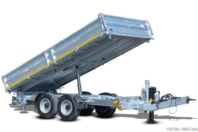 Trijų pusių savivartis priekaba WOERMANN Gala 140.51/242 Exclusive