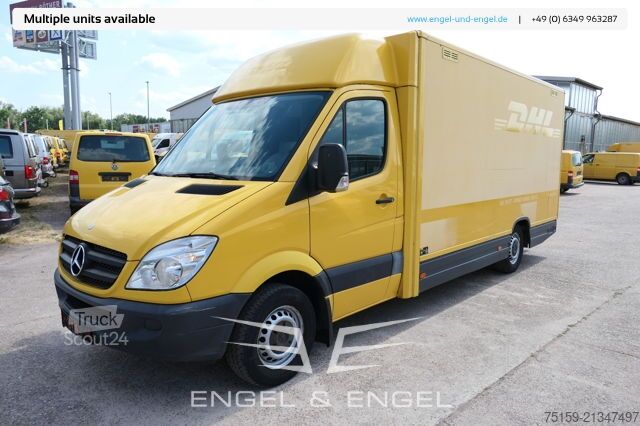 Fourgon tôlé mercedes-benz SPRINTER 310 CDI MAXI EURO-5 KOFFER DURCHGANG REGALE KAMERA SERVICE