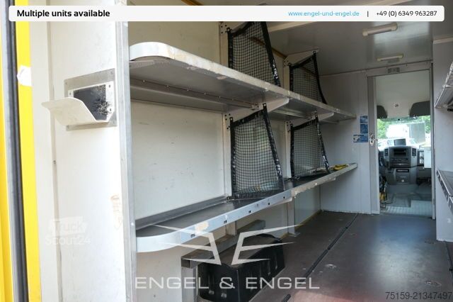 Fourgon tôlé mercedes-benz SPRINTER 310 CDI MAXI EURO-5 KOFFER DURCHGANG REGALE KAMERA SERVICE