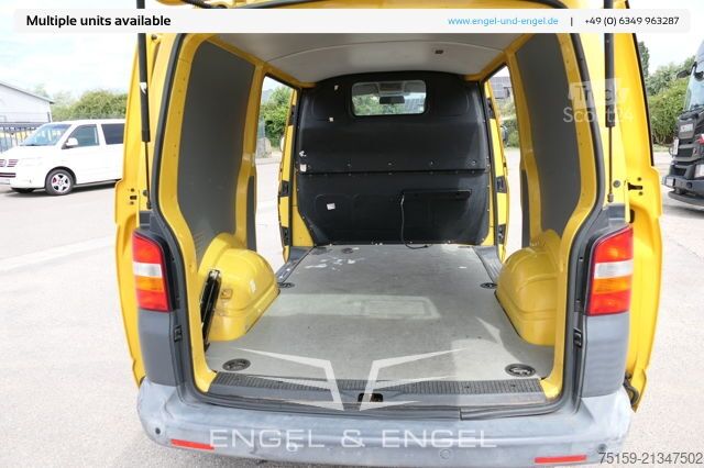 Kassevogn Volkswagen T5 Transporter 1.9 TDI 2-Sitzer PARKTRONIK 2xSCHIEBETÜR