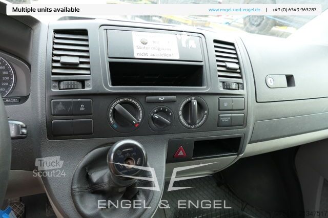 Fourgon tôlé Volkswagen T5 Transporter 2.0 TDI 2-Sitzer EURO-5 CoC PARKTRONIK