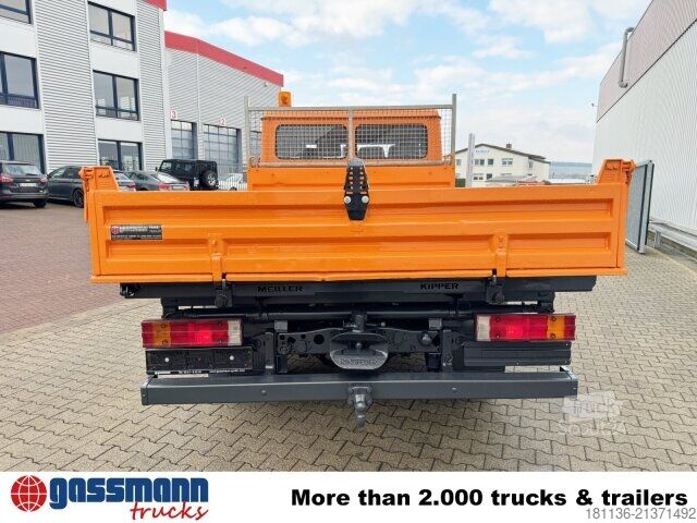 شاحنة نقل صغيرة قلاب Mercedes-Benz Vario 816 D 4x2 Doka, 2x AHK, Meiller Kipper,