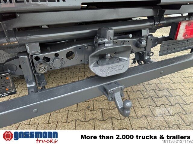 شاحنة نقل صغيرة قلاب Mercedes-Benz Vario 816 D 4x2 Doka, 2x AHK, Meiller Kipper,