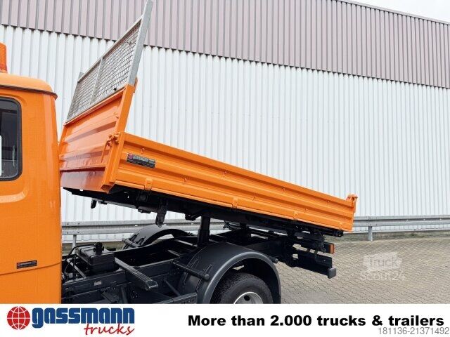 شاحنة نقل صغيرة قلاب Mercedes-Benz Vario 816 D 4x2 Doka, 2x AHK, Meiller Kipper,