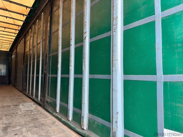 Open oplegger met zeil KRONE SD Pritsche + Plane Edscha-Verdeck