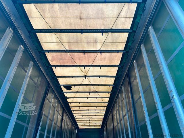 Open oplegger met zeil KRONE SD Pritsche + Plane Edscha-Verdeck