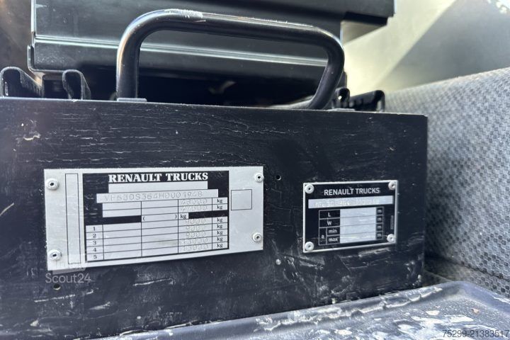 Wywrotka Renault C520 10x4 Langendorf Turbo defekt  / Swiss-Vehicle