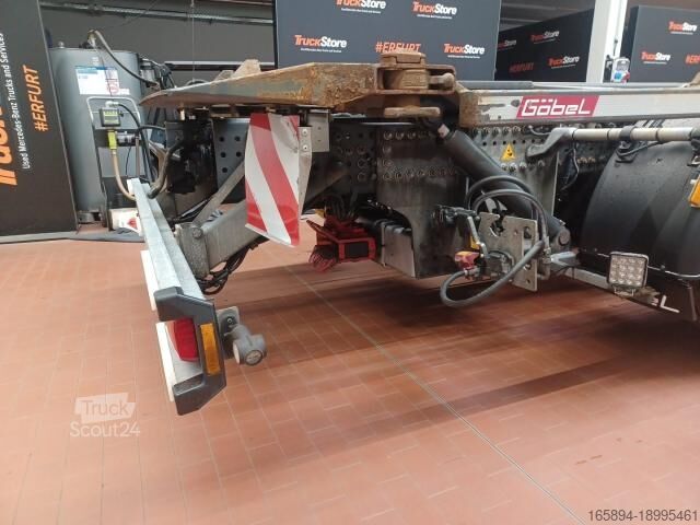 Camión con caja móvil Mercedes-Benz Antos 2543 WIESEL BDF Hubrahmen