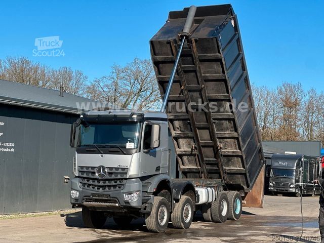 Damperli kamyon MERCEDES-BENZ Arocs 4148AK BB 8x8 Kipper 33m³ 3x Vorhanden
