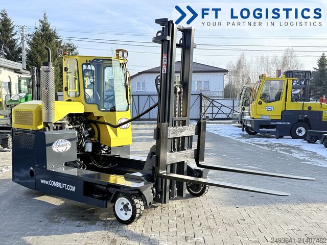 четырёхсторонний автопогрузчик Combilift C3000 GAS DUPLEX PLATFORM 1500 FREE LIFT